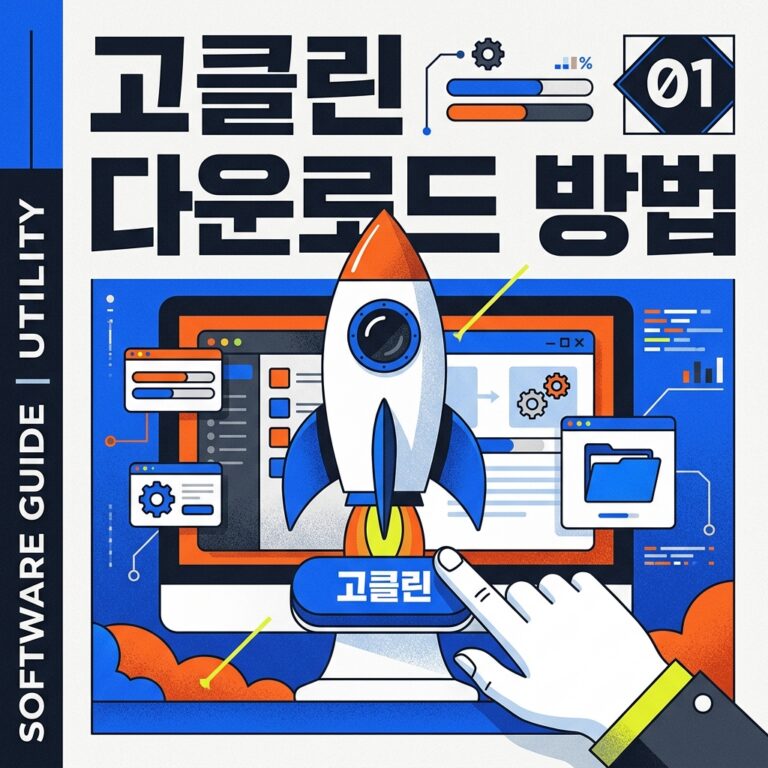 고클린 다운로드 방법
